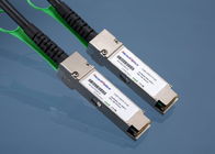 Özel 40GBASE-CR4 QSFP + Bakır Kablo 7 Metre Pasif, 28 AWG