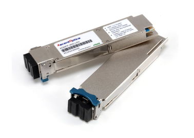 Hot-Pluggable SMF QSFP + Optical Transceiver 1270nm 10KM 40G/ps For 40 GE